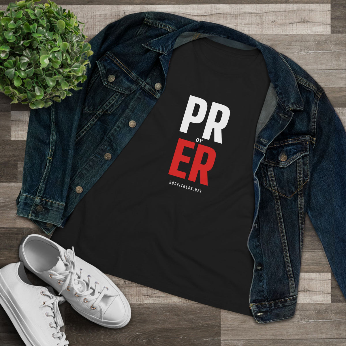DoD Fitness - PR or ER Women's Tee