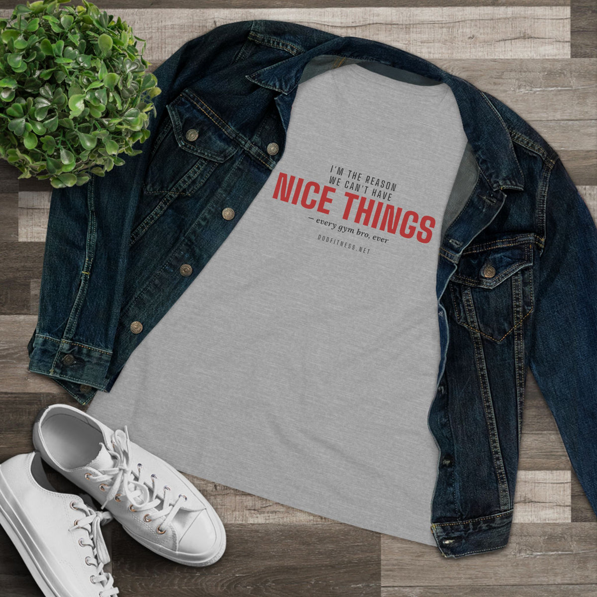 DoD Fitness - Nice Things Women's Tee