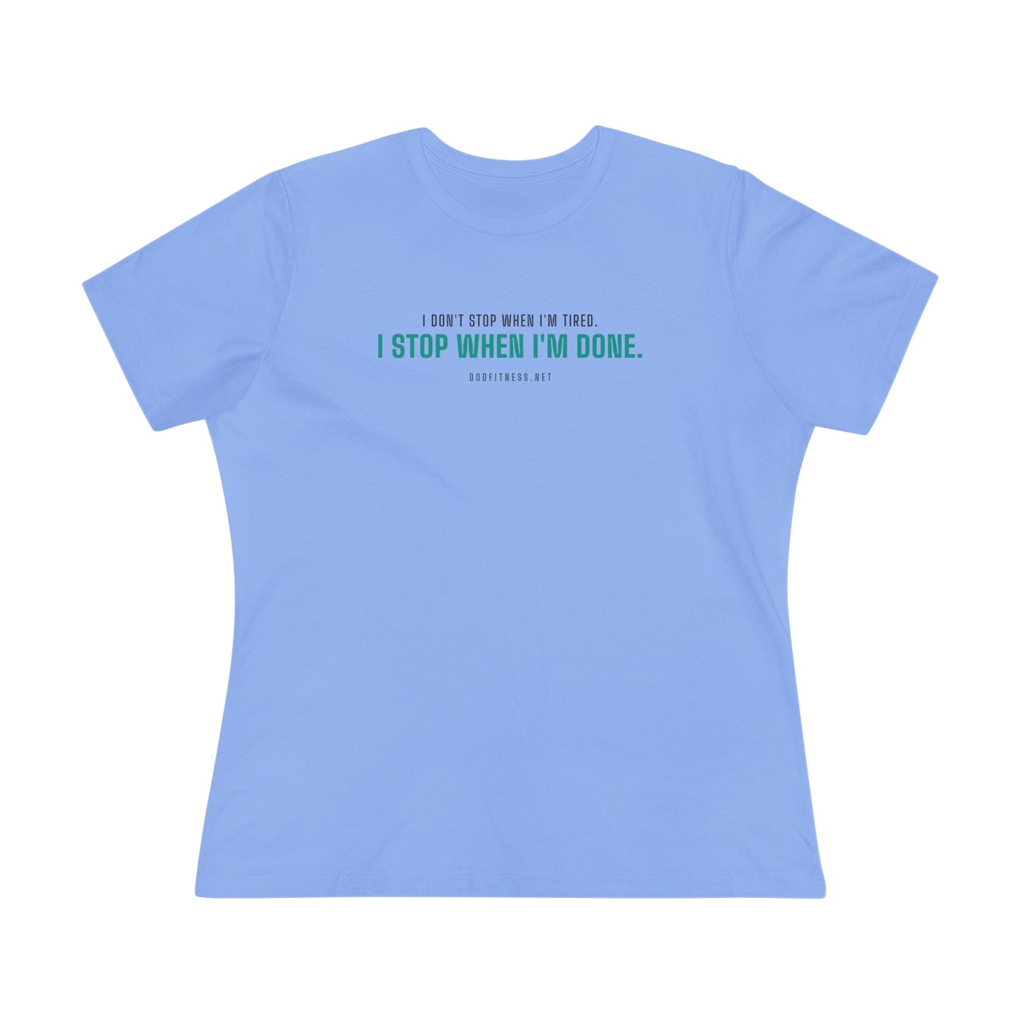 DoD Fitness - Tired Women's Tee