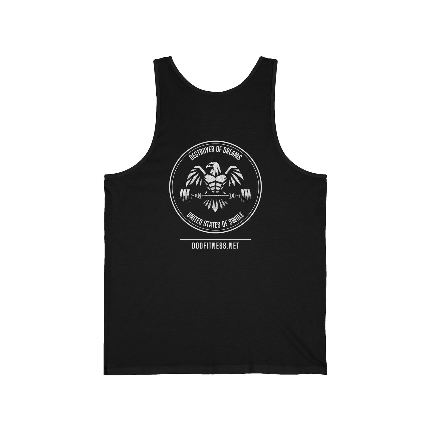 DoD Fitness - No Squatting Texting Rack Men's Tank