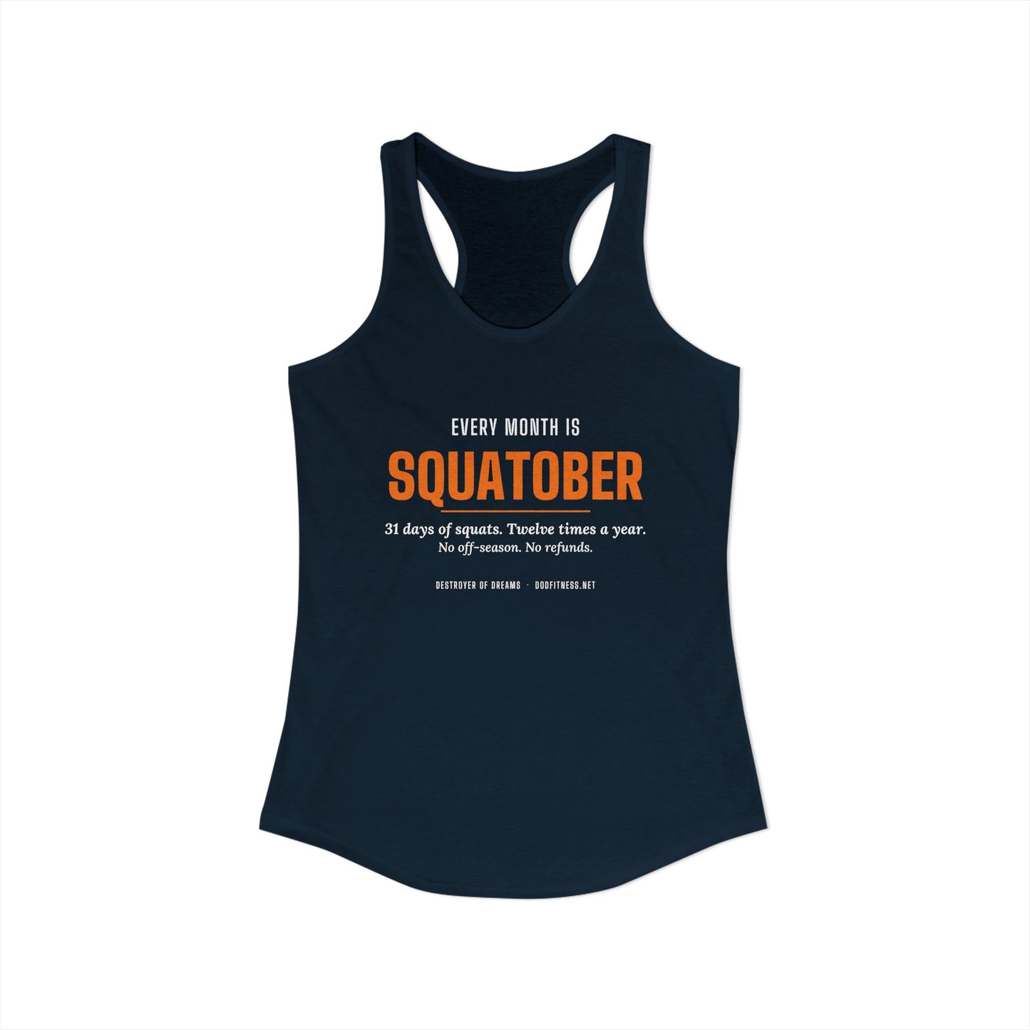 DoD Fitness - Squatober Women's Tank
