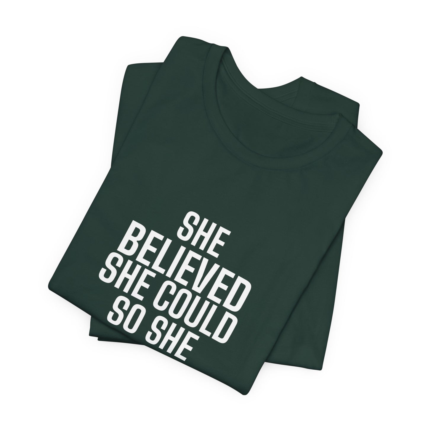 DoD Fitness - She Believed Tee