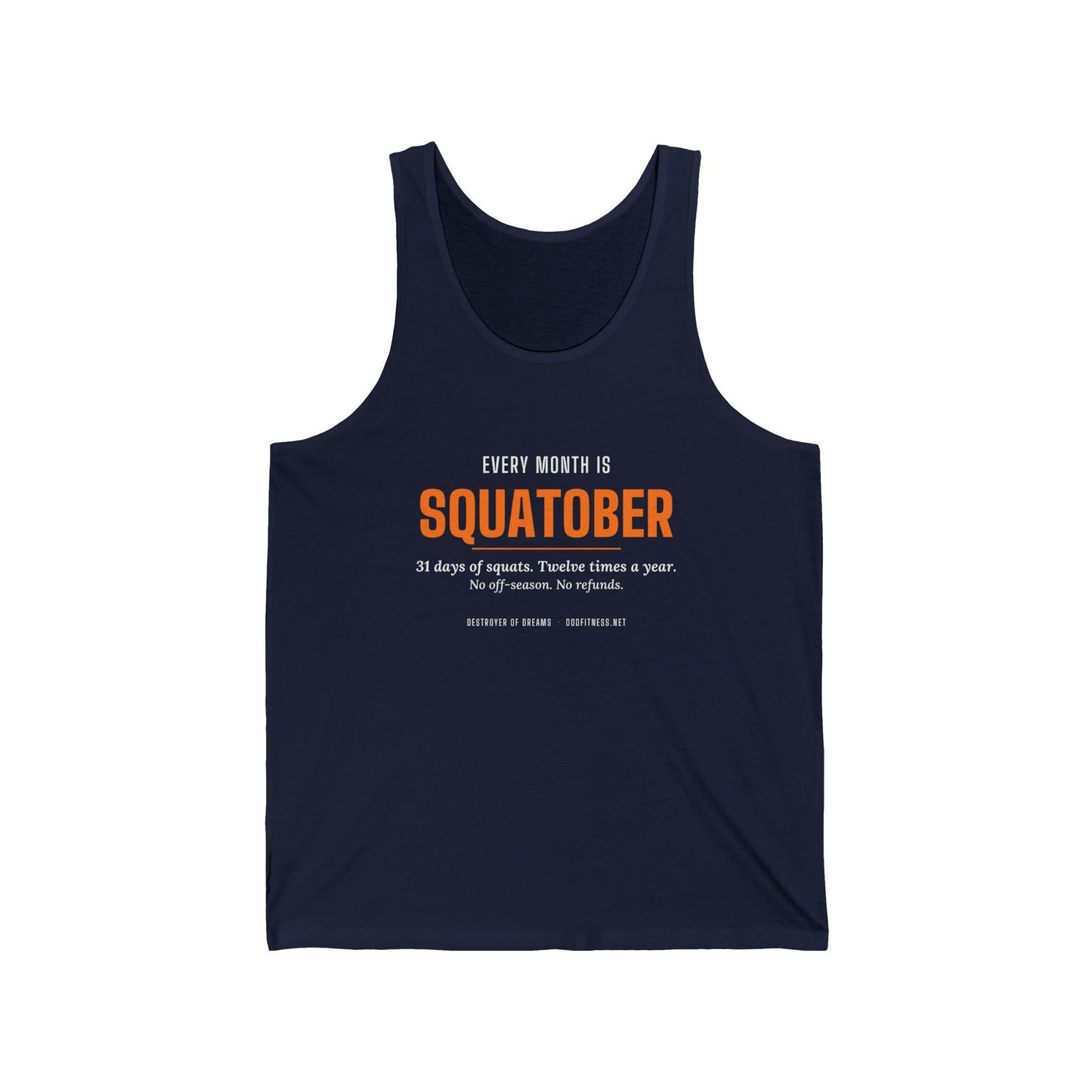 DoD Fitness - Squatober Men's Tank
