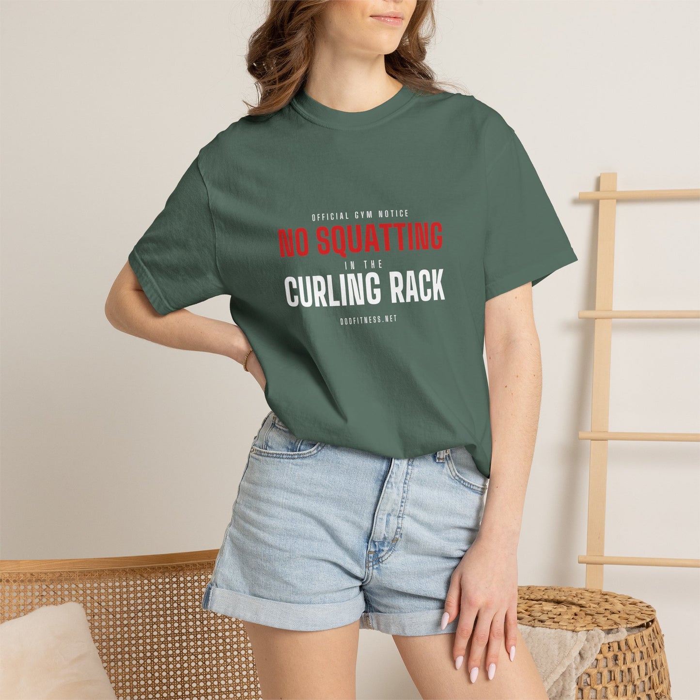 DoD Fitness - Curling Rack Men's Tee