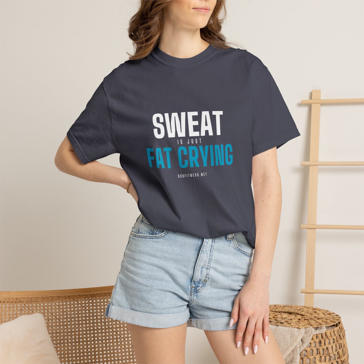 DoD Fitness - Fat Crying Frown Men's Tee
