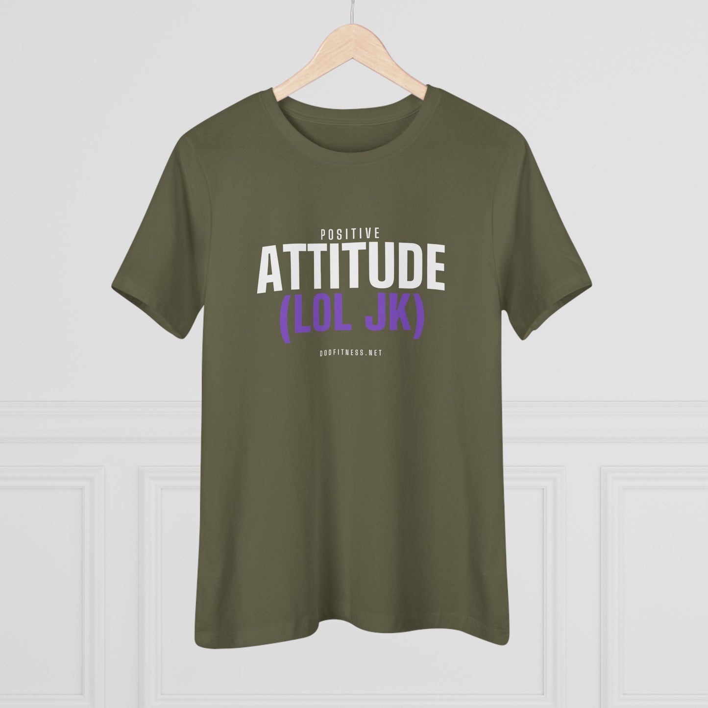 DoD Fitness - Attitude Women's Tee