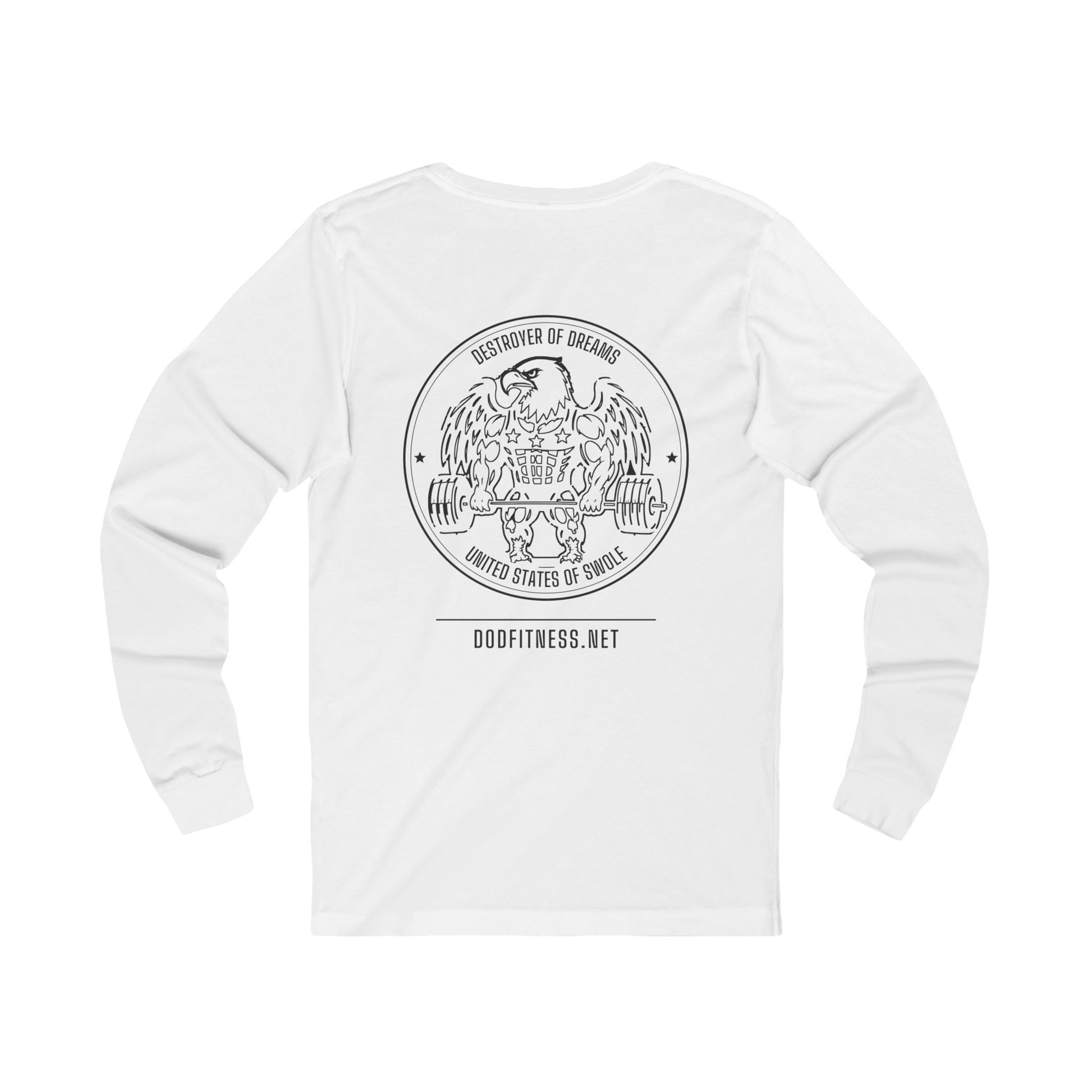 Passivitis - I'll Just Do Lunges long sleeve tee - funny gym shirt by DoD Fitness