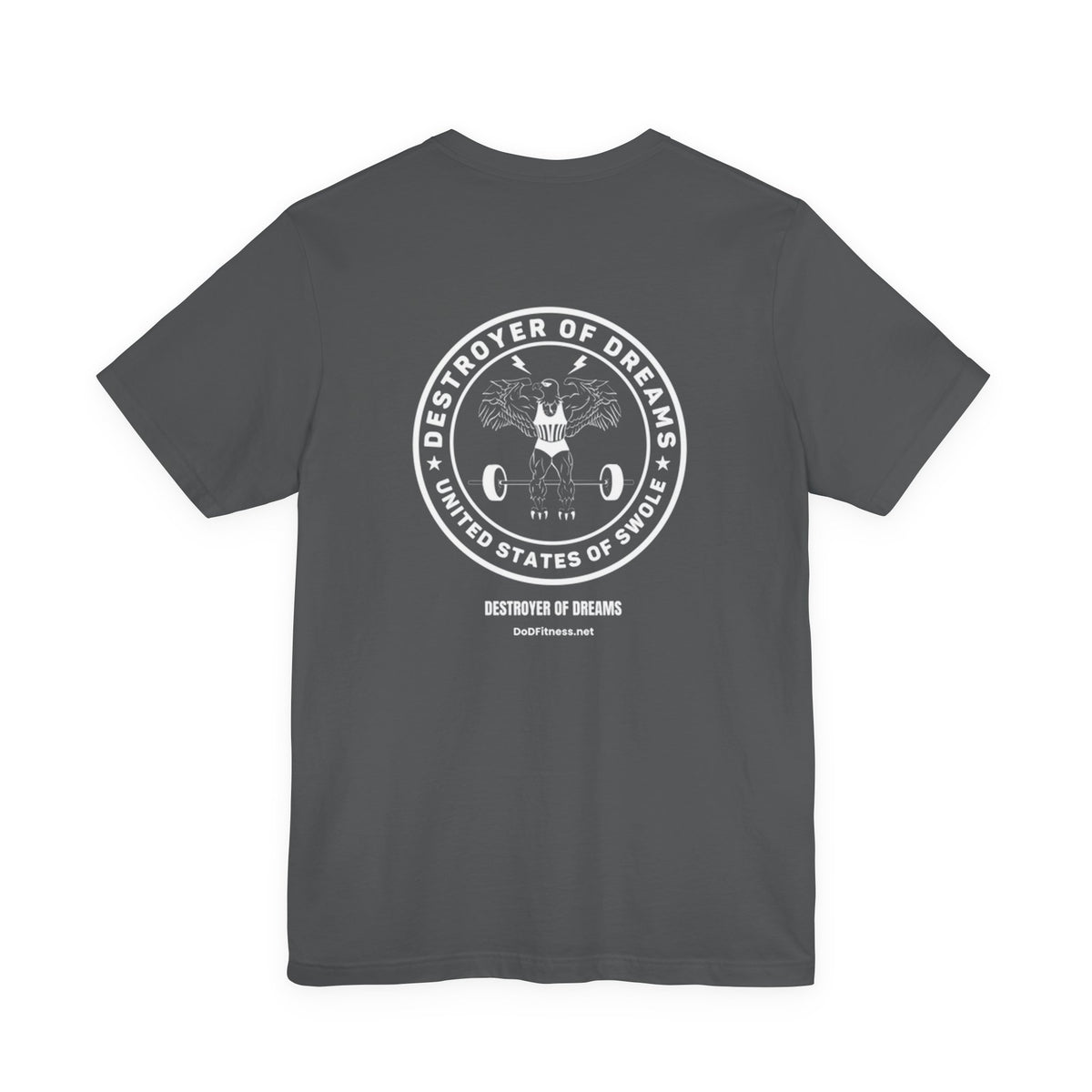 Big Weights men's tee - funny gym shirt by DoD Fitness