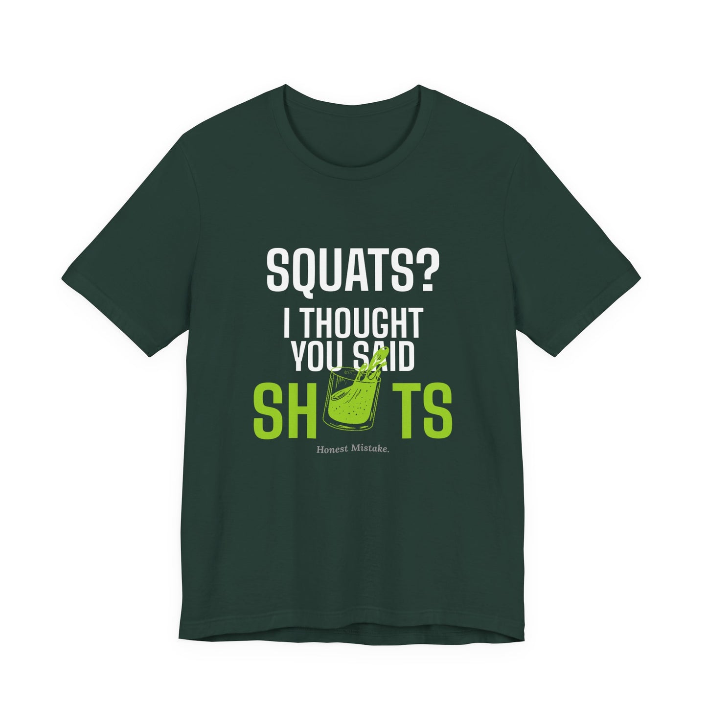 DoD Fitness - Squats Shots Tee