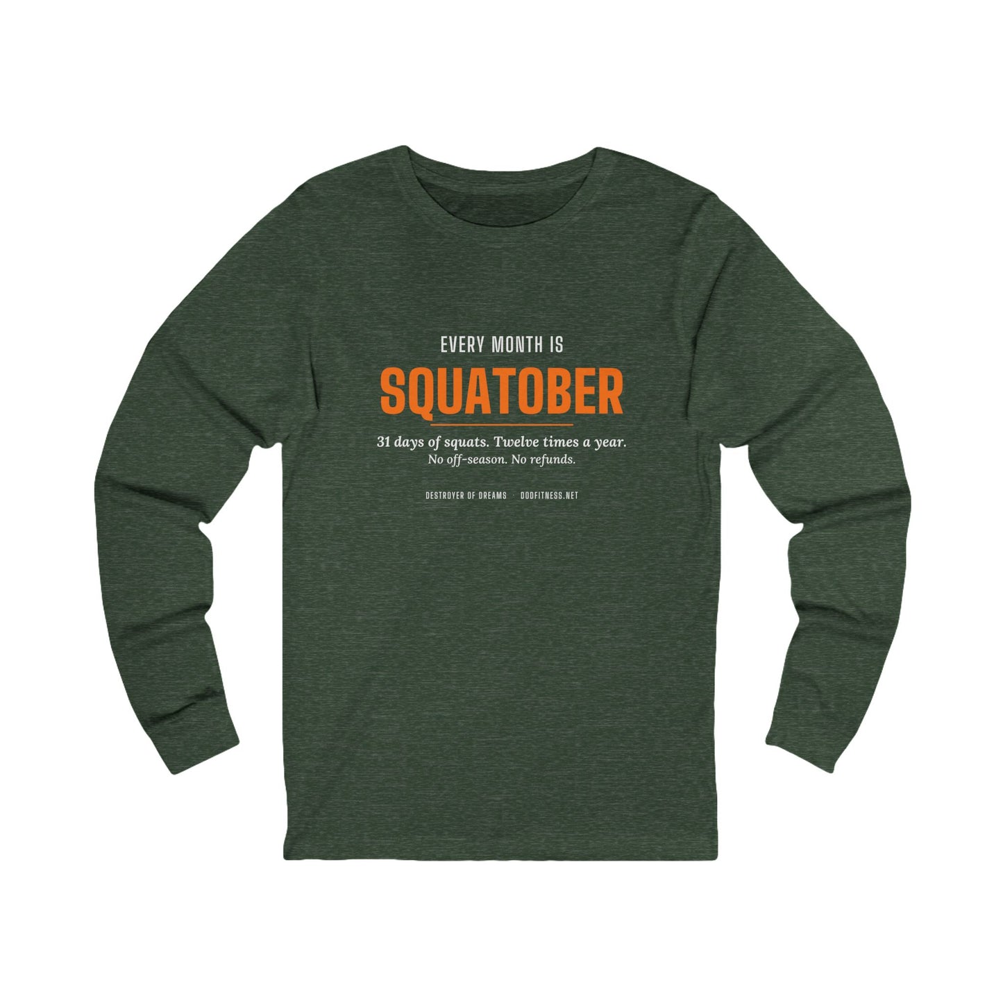 DoD Fitness - Squatober Long Sleeve