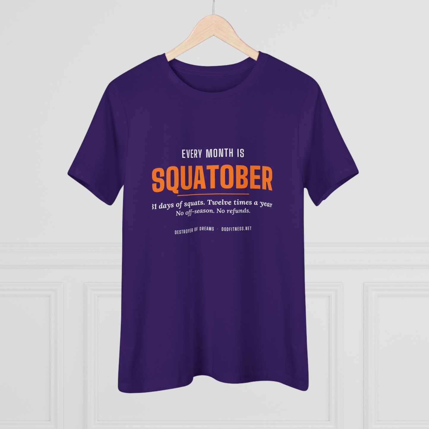DoD Fitness - Squatober Women's Tee