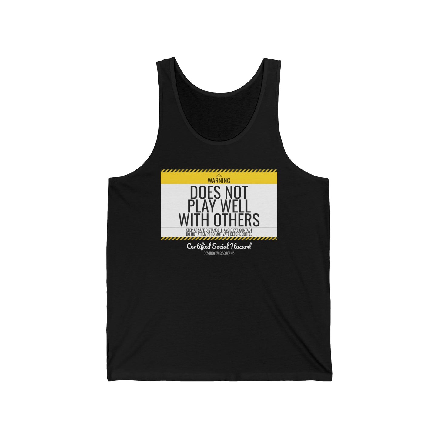 DoD Fitness - Warning Label Men's Tank
