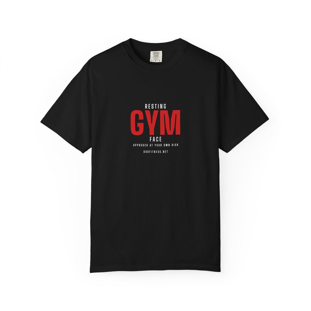 DoD Fitness - Resting Gym Face Men's Tee