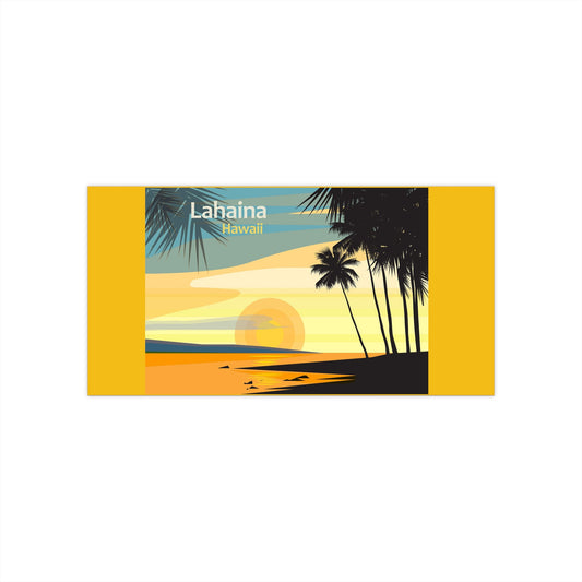 Lahaina Bumper Stickers