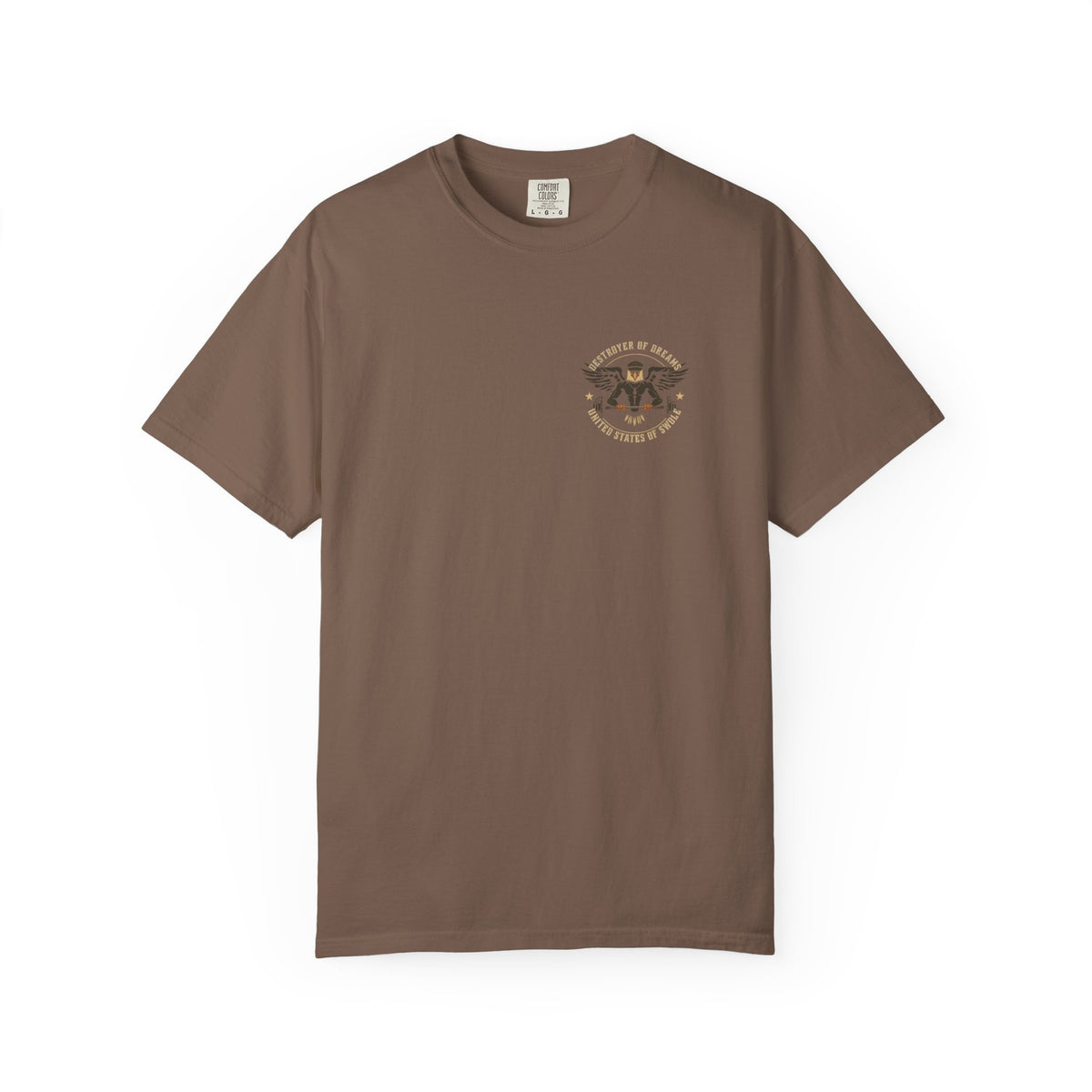 United We Serve - Military men's tee in Espresso - funny gym shirt by DoD Fitness