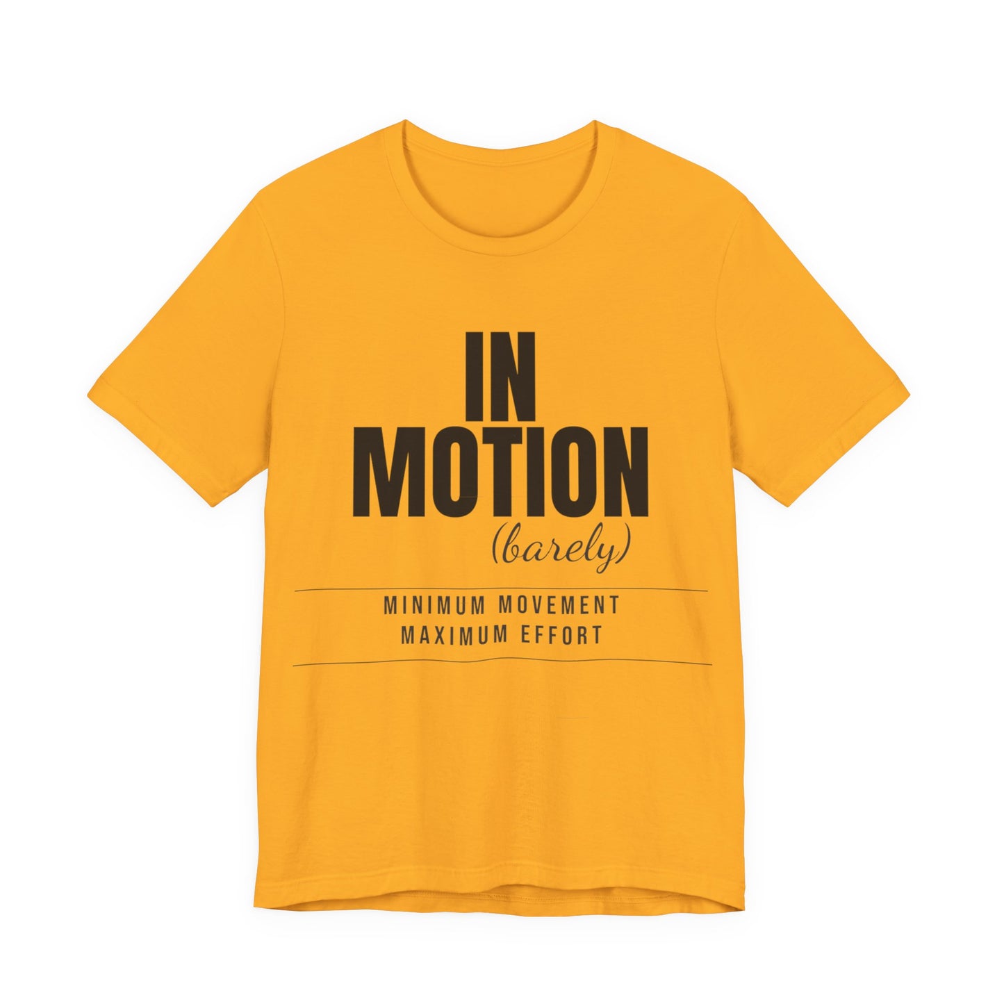 DoD Fitness - In Motion - Barely Moving Men's Tee