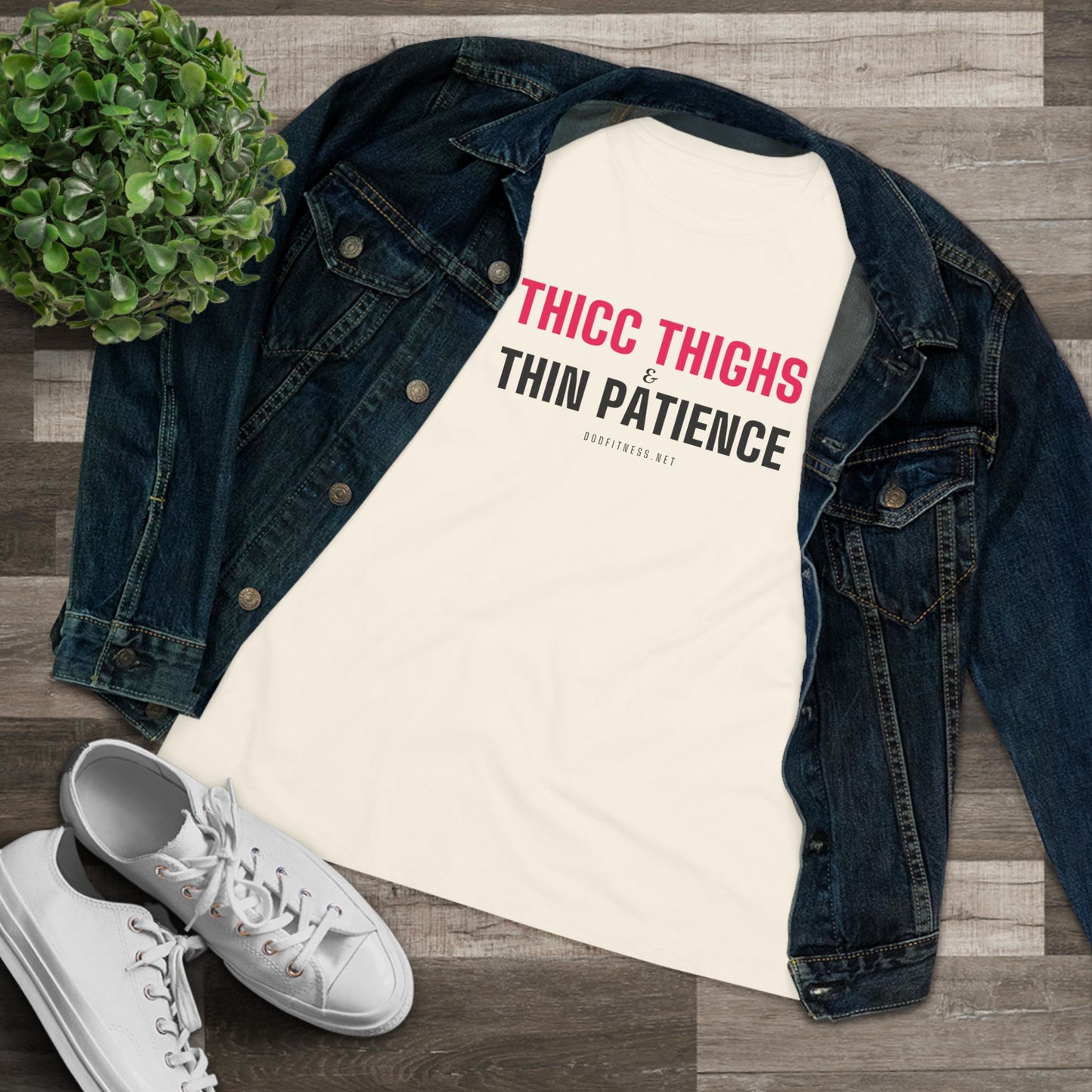 DoD Fitness - Thicc Thighs Women's Tee