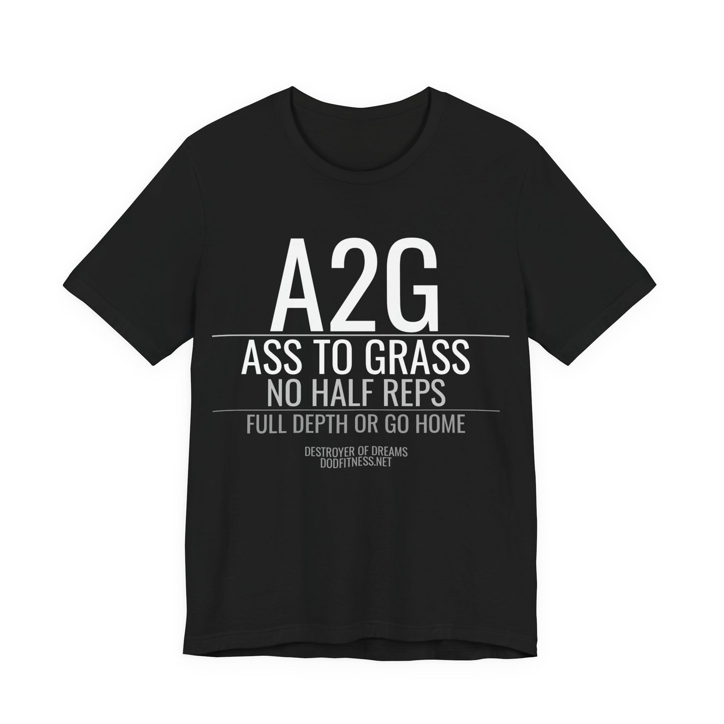 DoD Fitness - A2G - No Half Reps Men's Tee