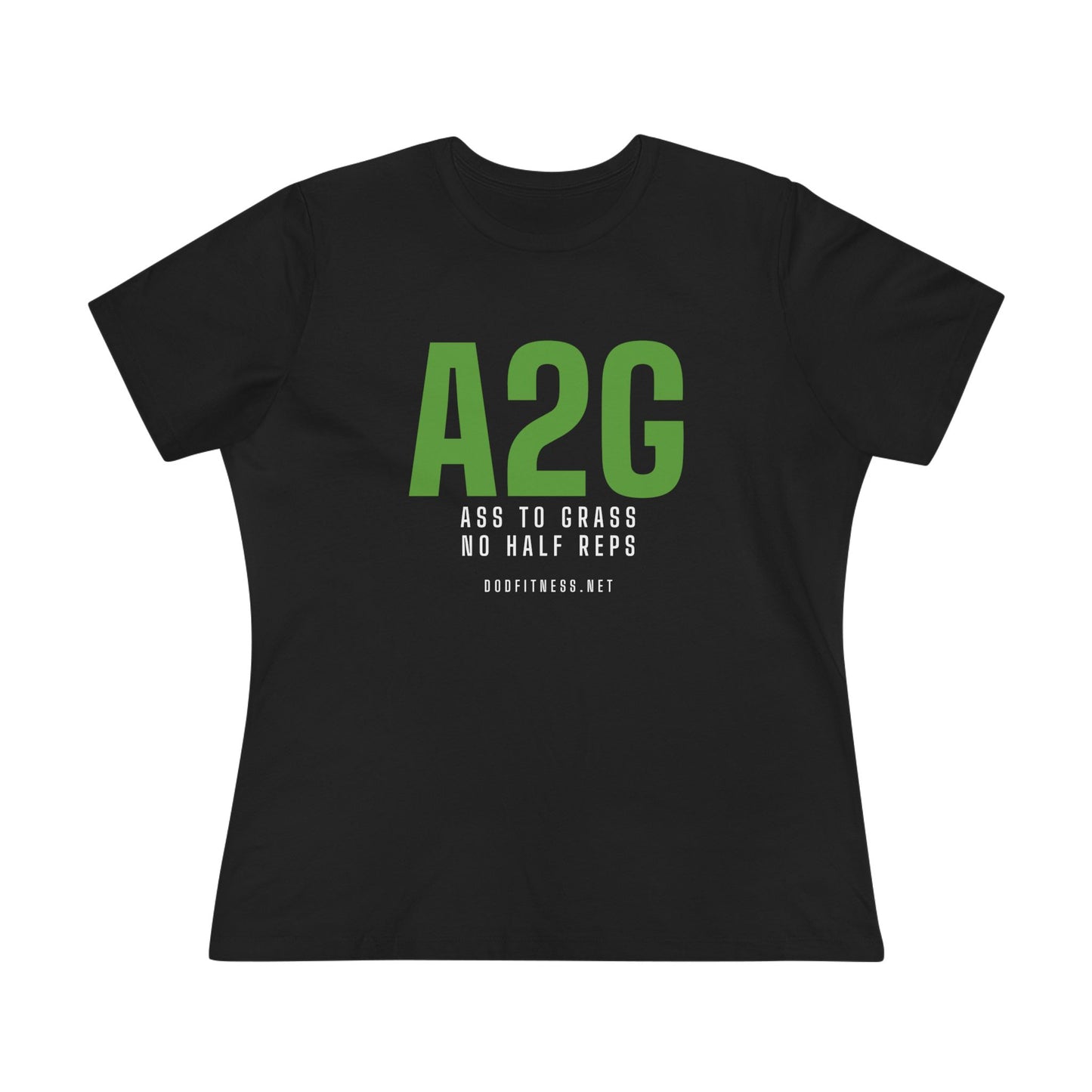 DoD Fitness - A2G - No Half Reps Women's Tee