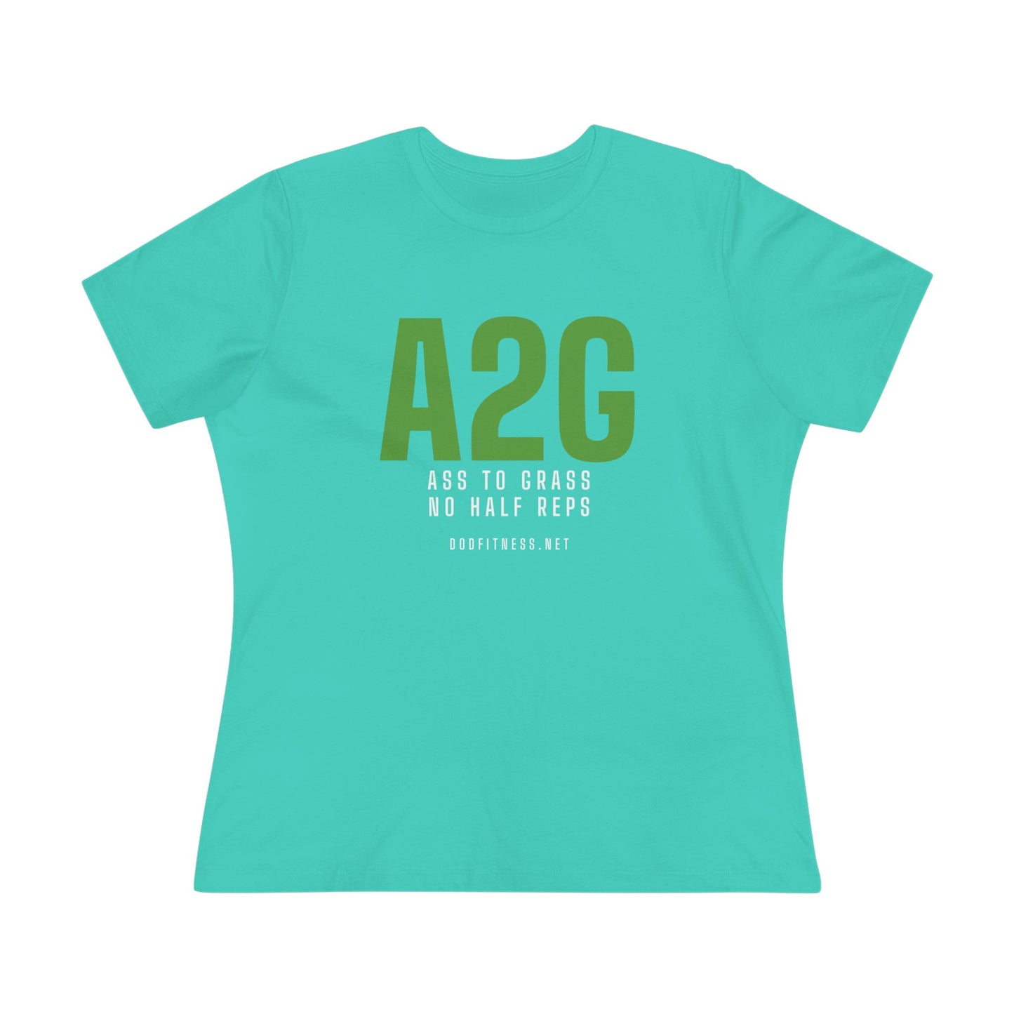 DoD Fitness - A2G - No Half Reps Women's Tee
