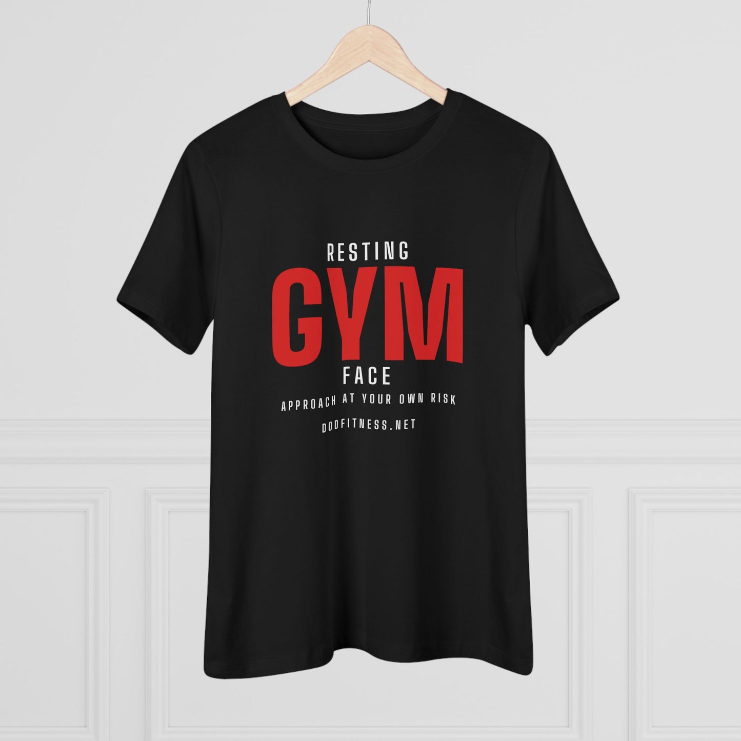 DoD Fitness - Resting Gym Face Women's Tee