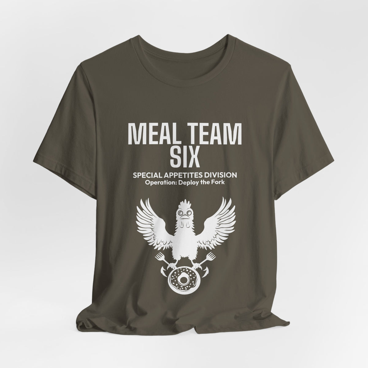 MEAL Team 6 - Deploy the Fork men's tee - funny gym shirt by DoD Fitness