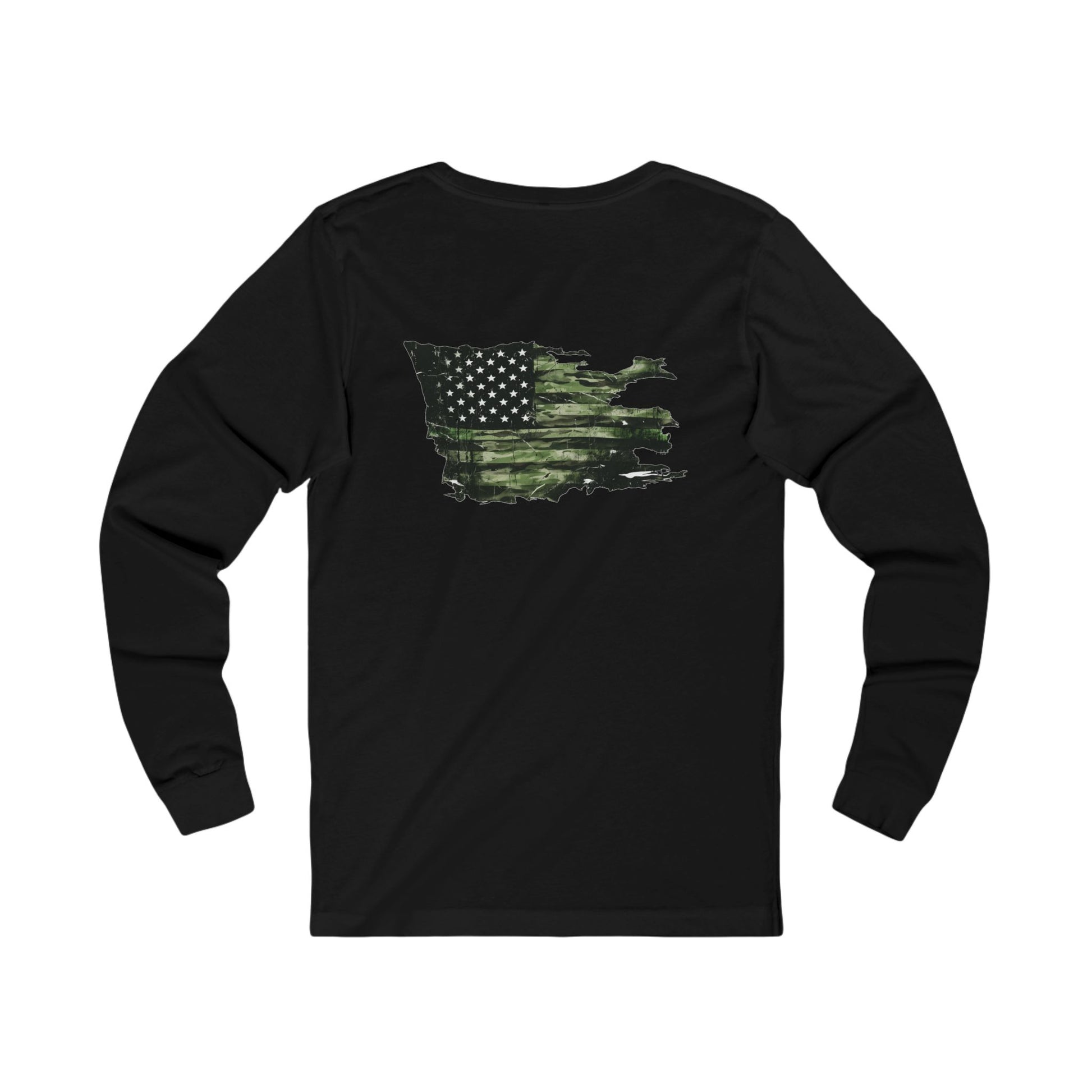 United We Serve - Military long sleeve - funny gym shirt by DoD Fitness