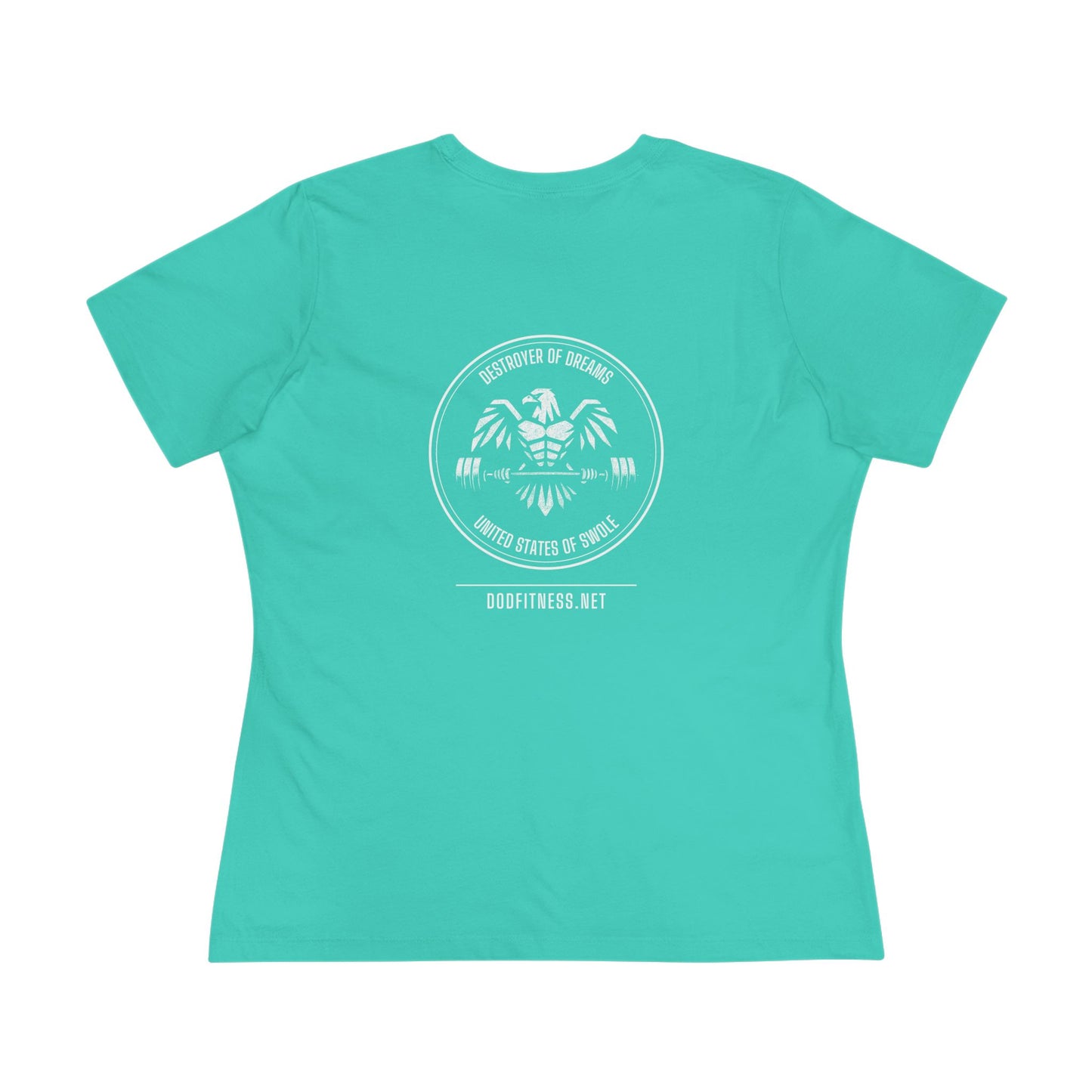 DoD Fitness - No Squatting Texting Rack Women's Tee