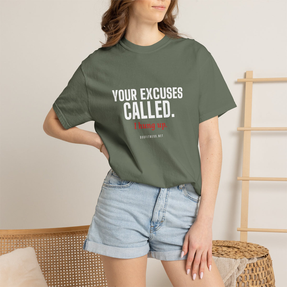 DoD Fitness - Excuses Called Men's Tee
