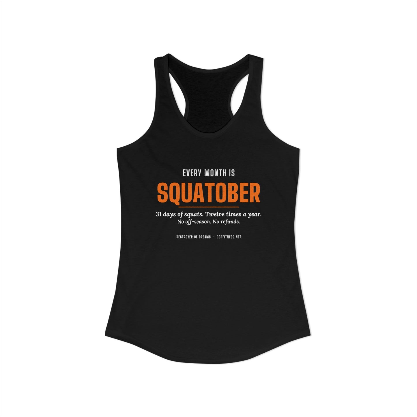 DoD Fitness - Squatober Women's Tank