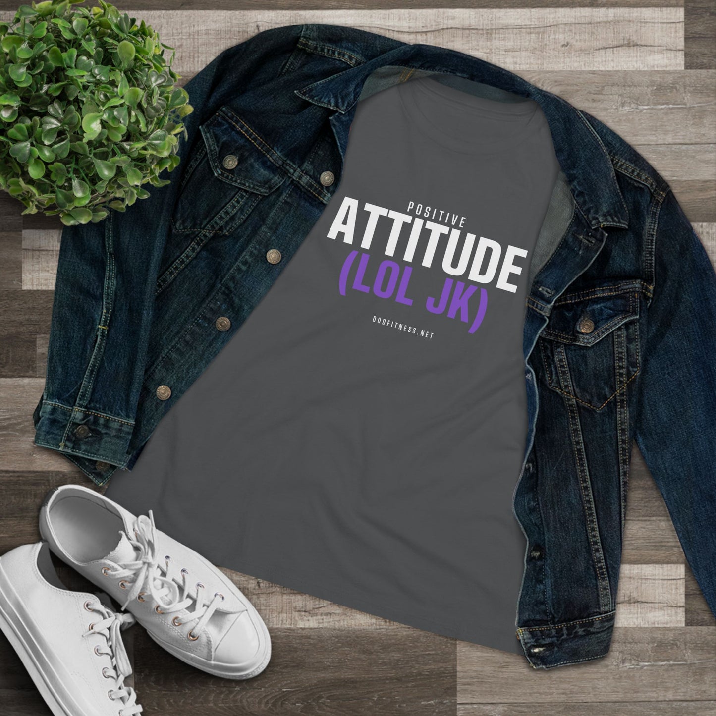 DoD Fitness - Attitude Women's Tee