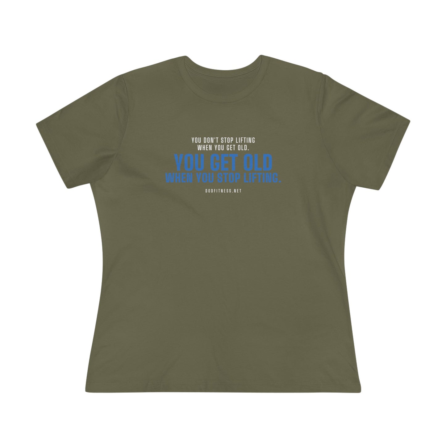 DoD Fitness - Stop Lifting B Women's Tee