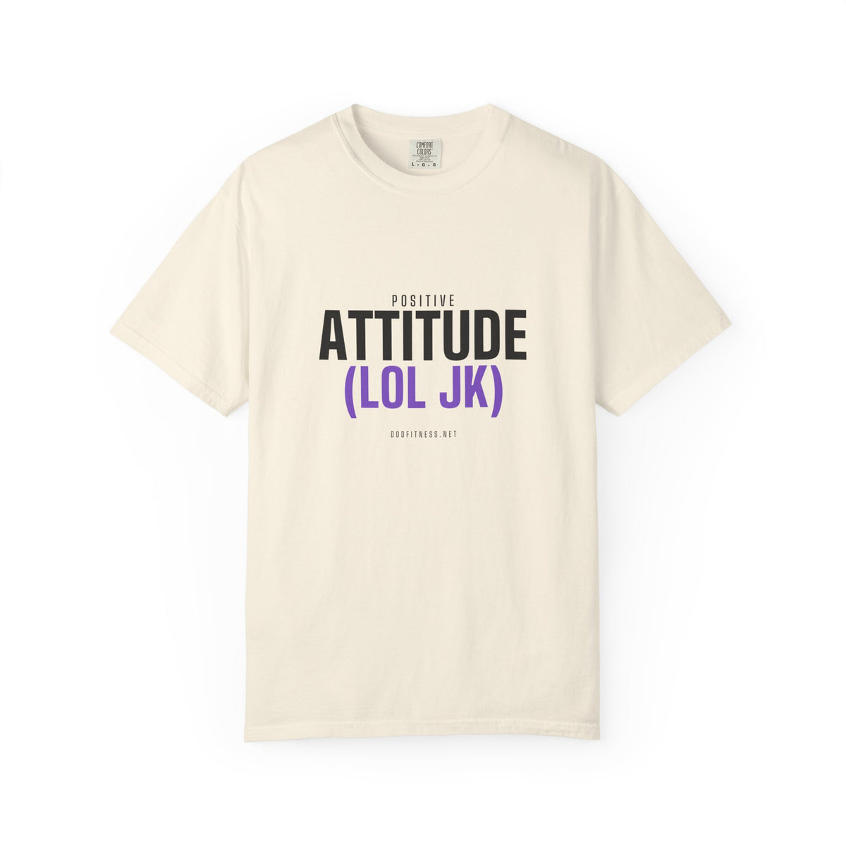 Attitude men's tee - funny gym shirt by DoD Fitness