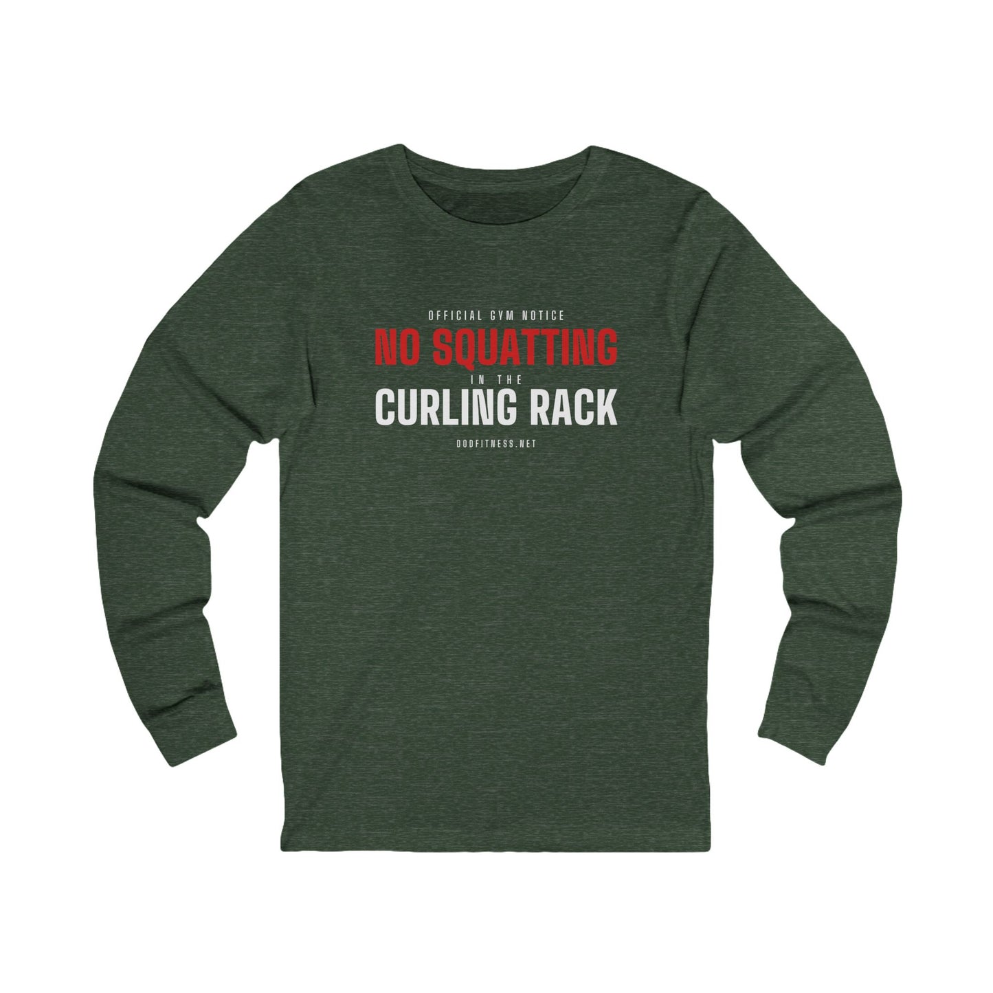 DoD Fitness - Curling Rack Long Sleeve
