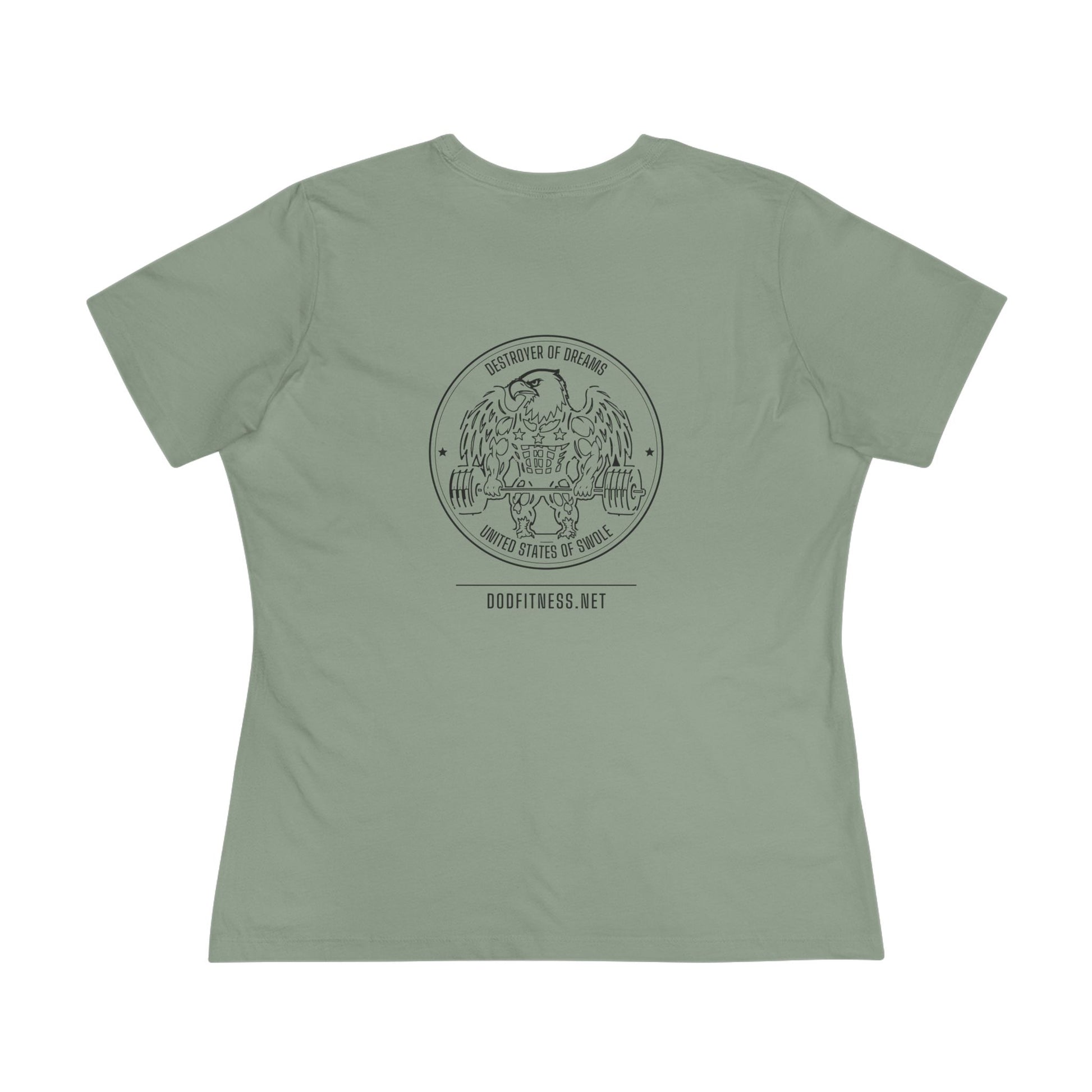 Passivitis - I'll Just Do Lunges women's tee - funny gym shirt by DoD Fitness