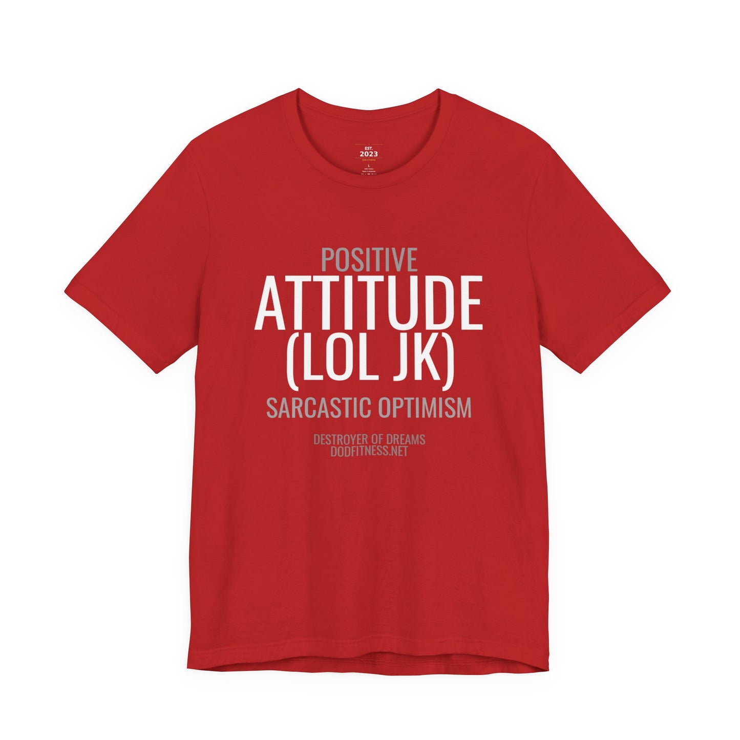 DoD Fitness - Attitude Women's Tee