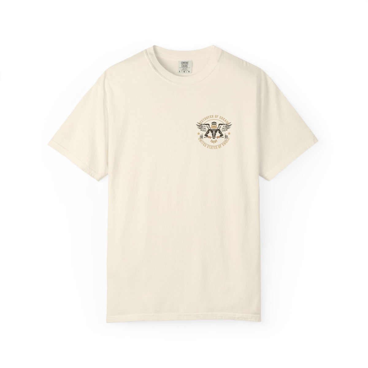 United We Serve - Military men's tee in Ivory - funny gym shirt by DoD Fitness