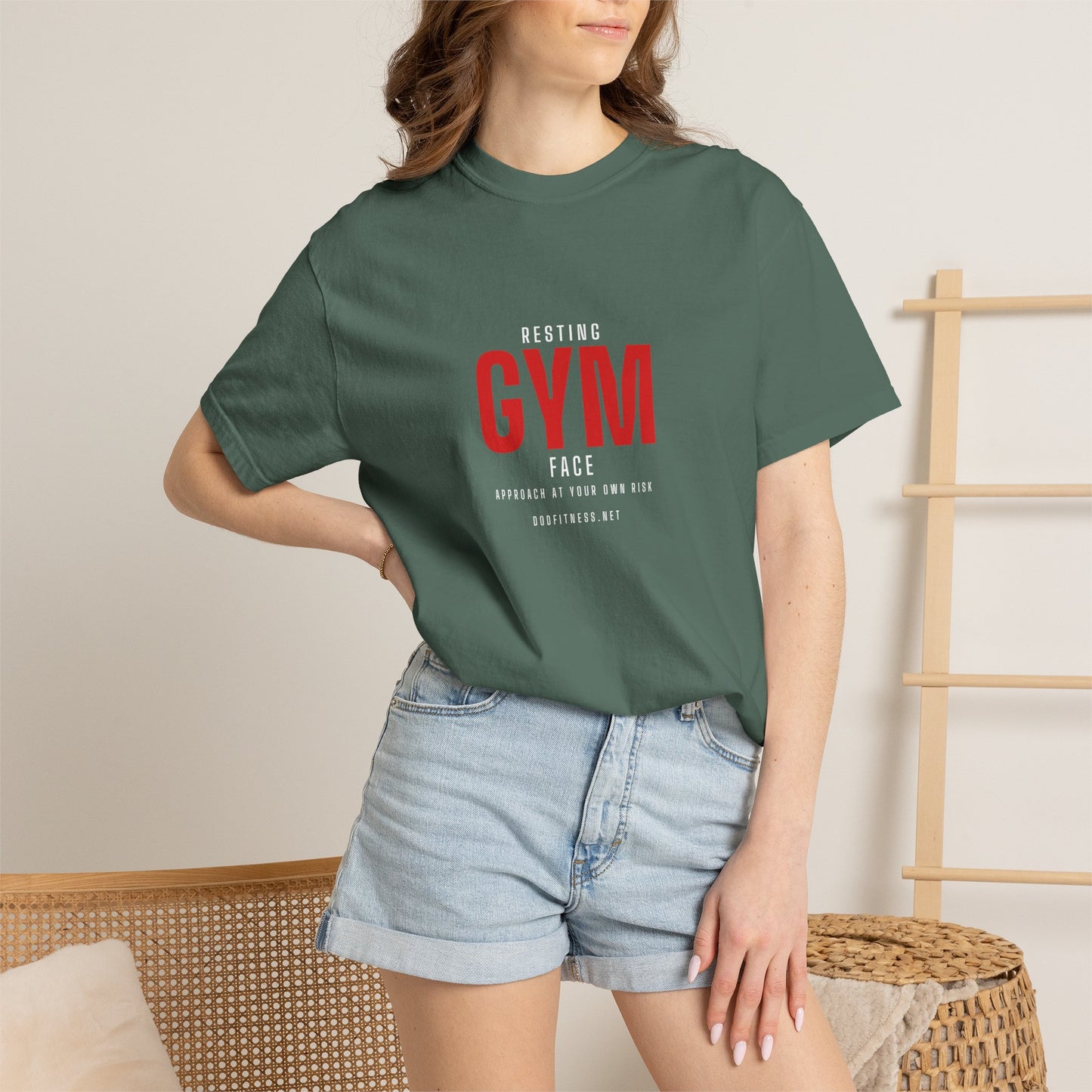 DoD Fitness - Resting Gym Face Men's Tee