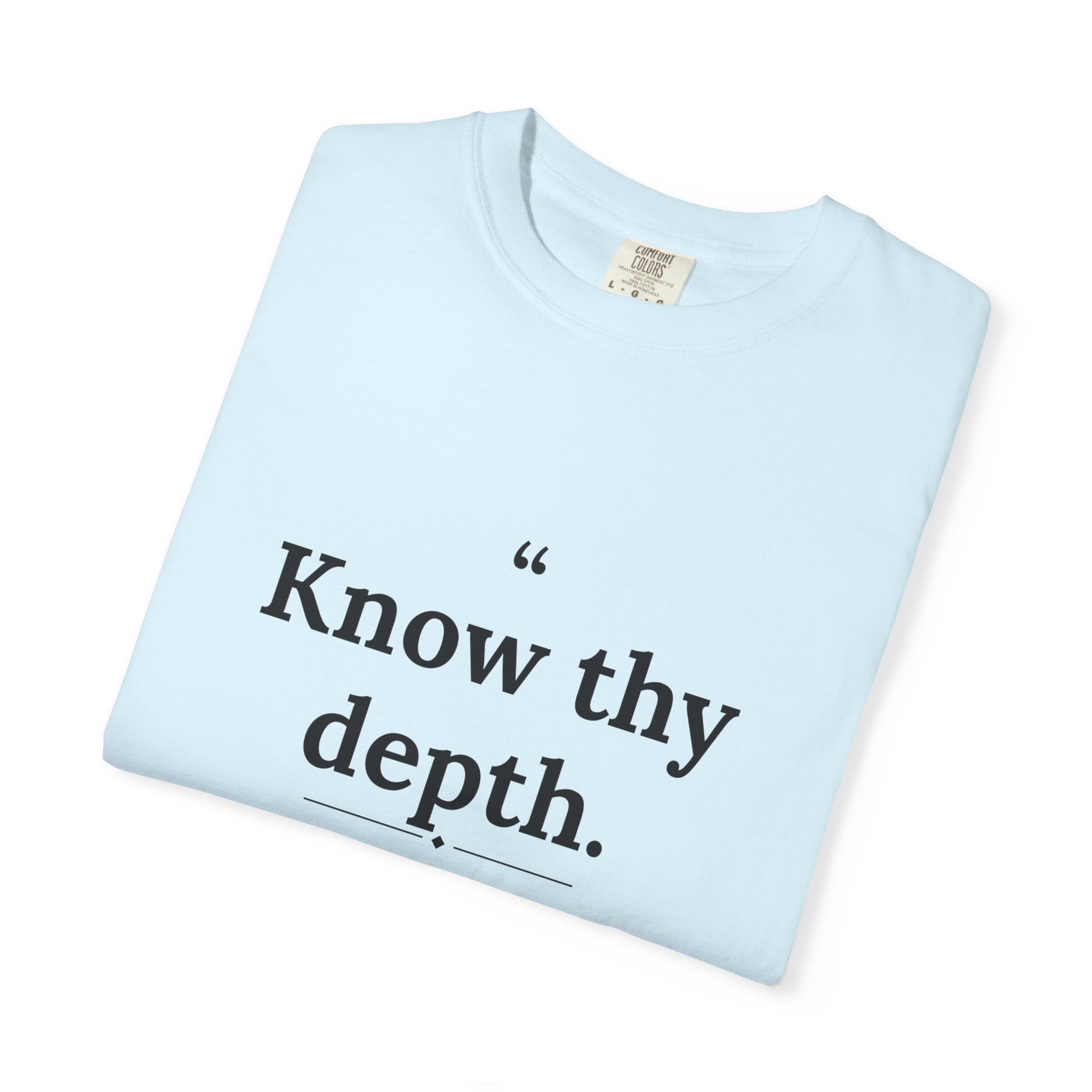 Assticles - Know Thy Depth men's tee - funny gym shirt by DoD Fitness