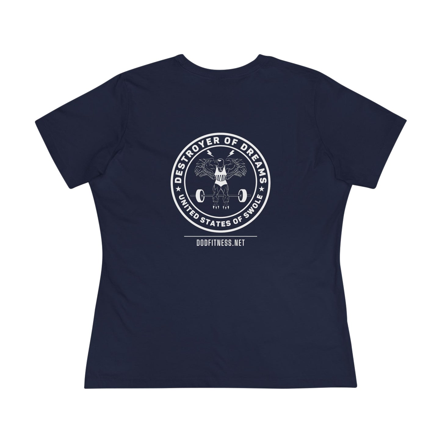 DoD Fitness - Warning Label Women's Tee