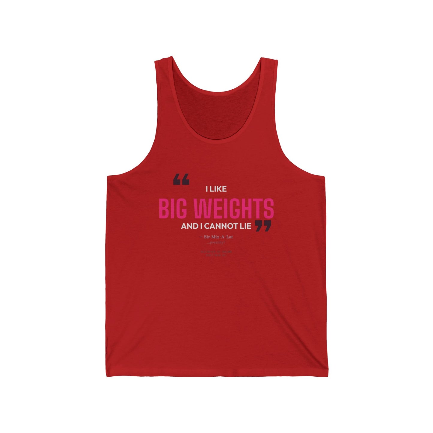 DoD Fitness - Big Weights Tank