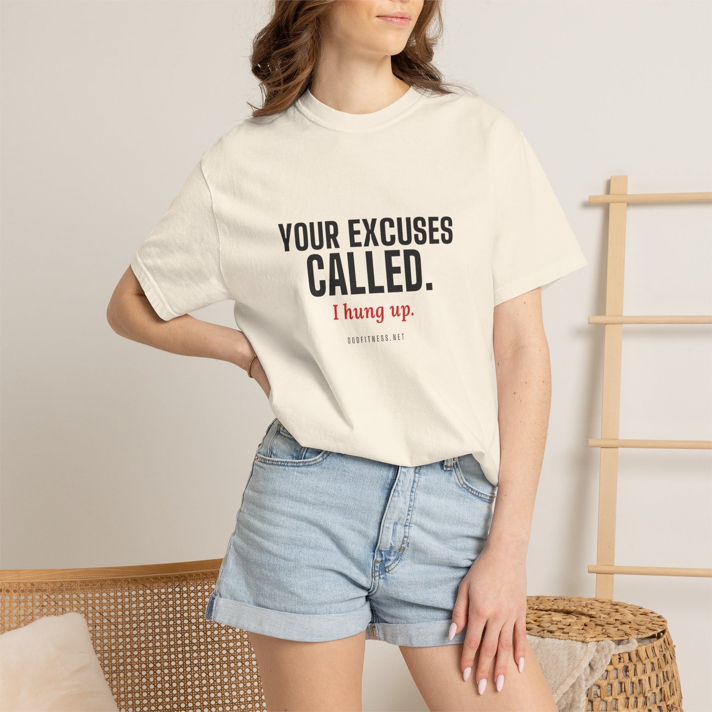 DoD Fitness - Excuses Called Men's Tee
