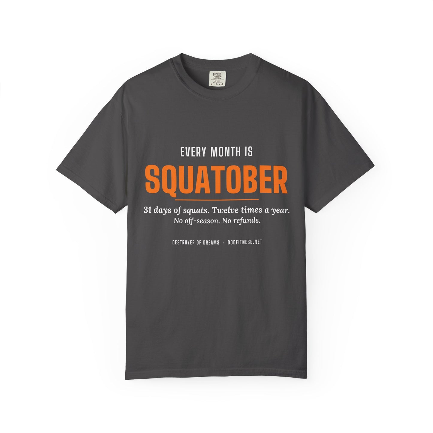 DoD Fitness - Squatober Men's Tee