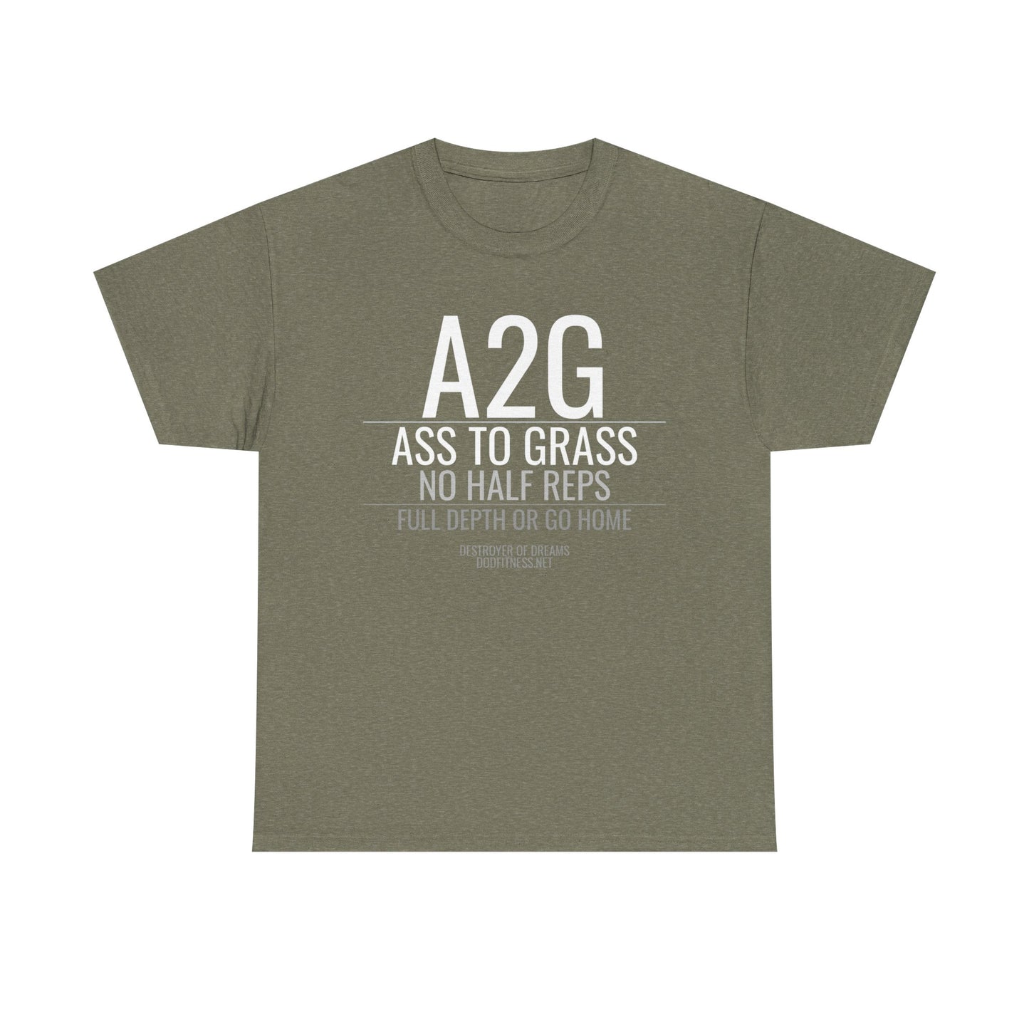 DoD Fitness - A2G - No Half Reps Women's Tee