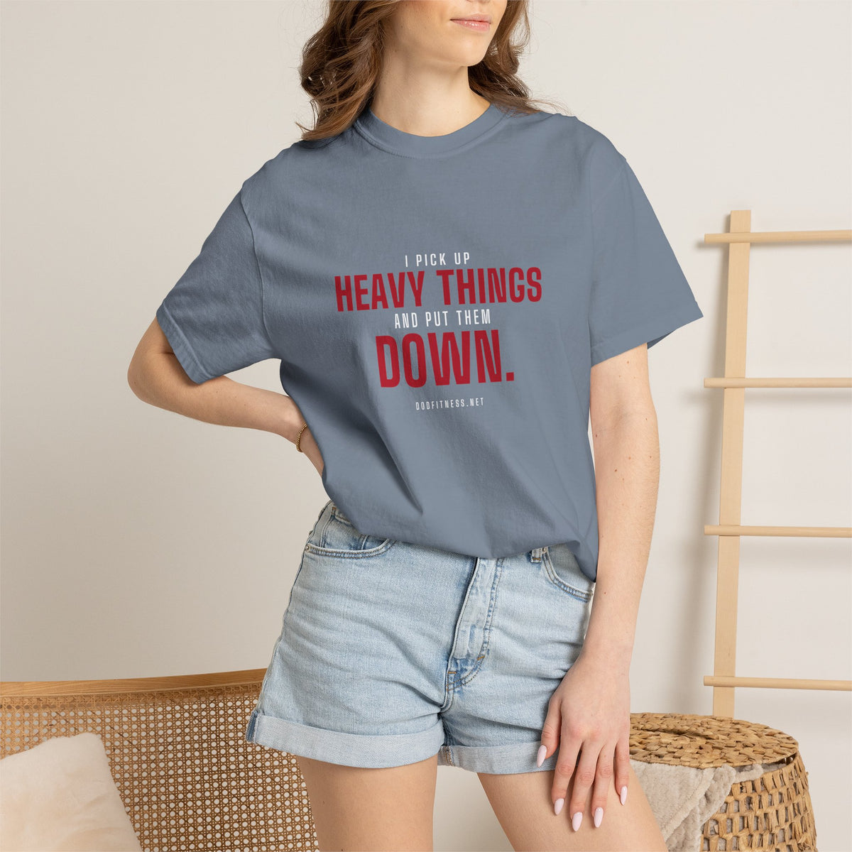DoD Fitness - Heavy Things Men's Tee