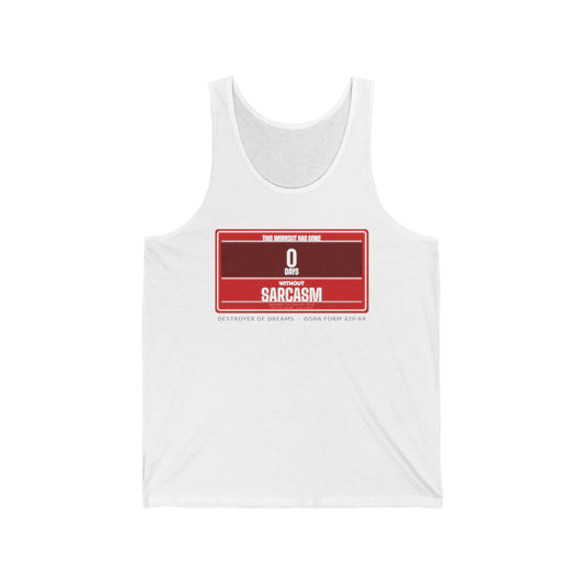 DoD Fitness - 0 Days Sarcasm Tank