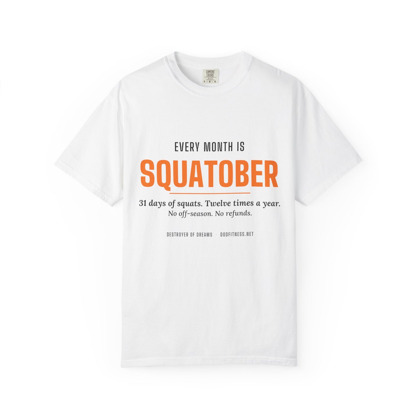 DoD Fitness - Squatober Men's Tee