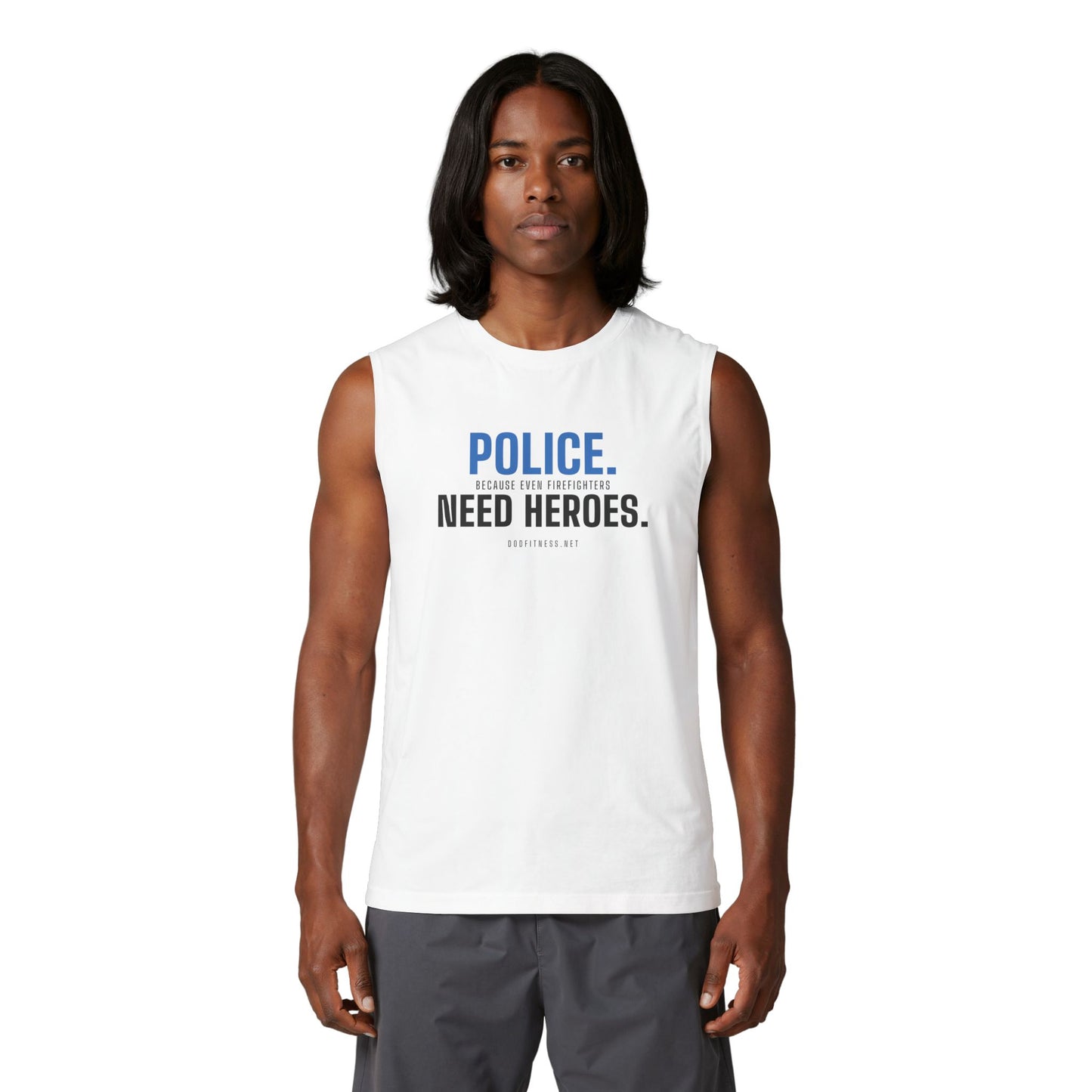 DoD Fitness - Police Need Heroes Stringer Tank