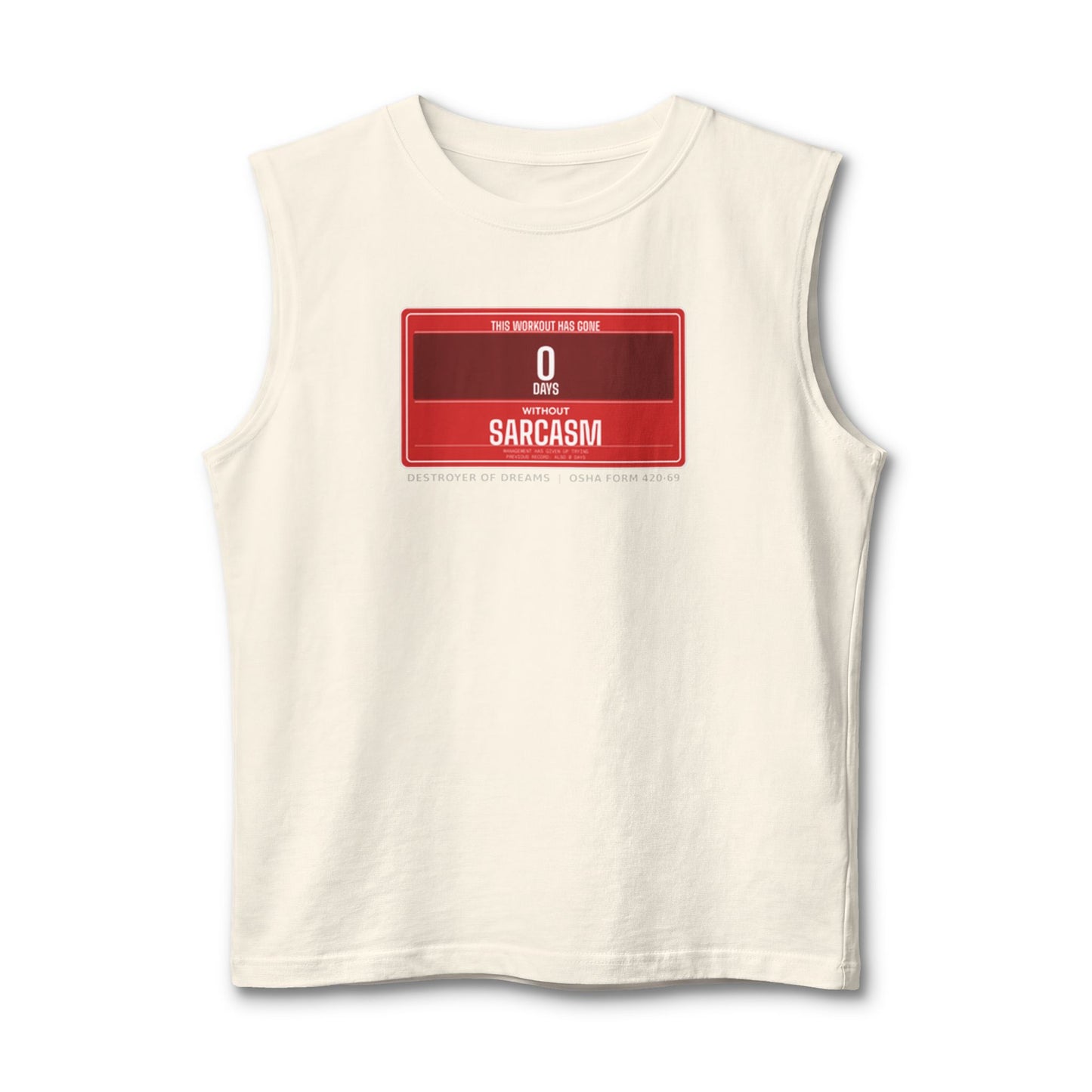 DoD Fitness - 0 Days Sarcasm Stringer Tank