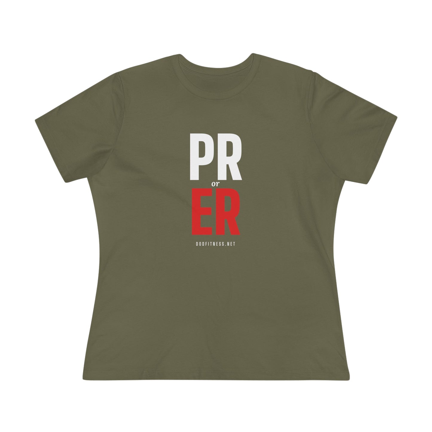 DoD Fitness - PR or ER Women's Tee